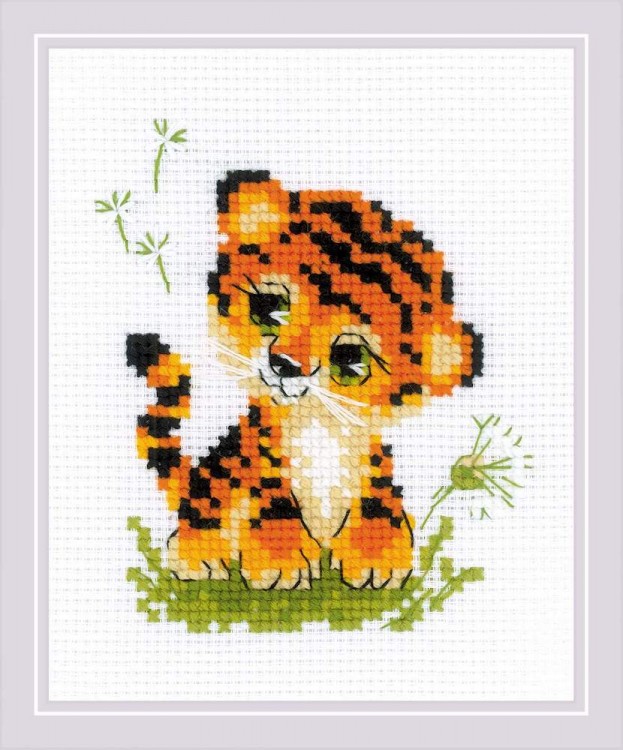 Набор для вышивания Риолис 1995 Крошка Тигр