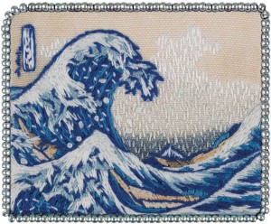 Панна MET-JK-2268 Брошь "Большая волна в Канагаве"