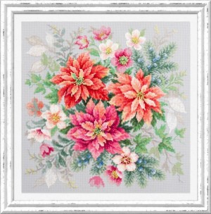 Чудесная игла 140-003 Магия цветов. Пуансеттия