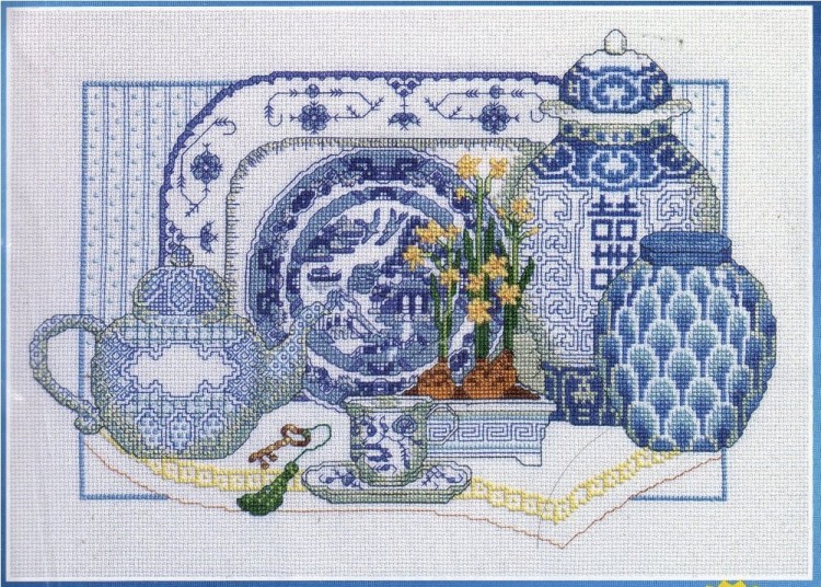 Набор для вышивания Janlynn 157-98 Delft Blue China
