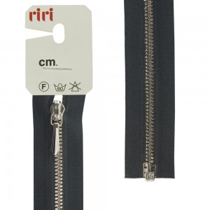 Riri 8351130/60/2110 Молния металлическая, разъемная, 3 мм, 60 см, черный