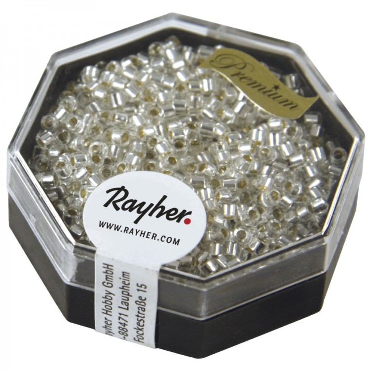 Rayher 14752801 Бисер Miyuki цилиндрический "Delica rocaille"