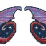 Набор для вышивания Жар-Птица Р-889 Полуночный дракон