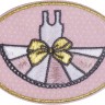 HKM 42568 Термоаппликация "Платье в кружочек"