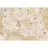 Stamperia DFS348 Бумага рисовая "Муыкальные ноты и бутончики"