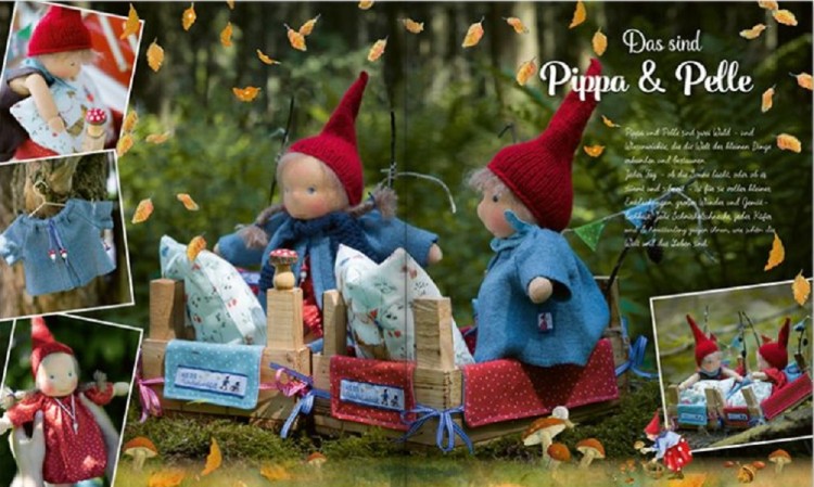 Acufactum K-4052 Pippa & Pelle - Wichtelfeine Handarbeiten