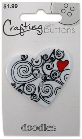 Blumenthal Lansing 470001410 Пуговица "Doodle" Heart