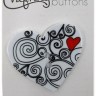 Blumenthal Lansing 470001410 Пуговица "Doodle" Heart