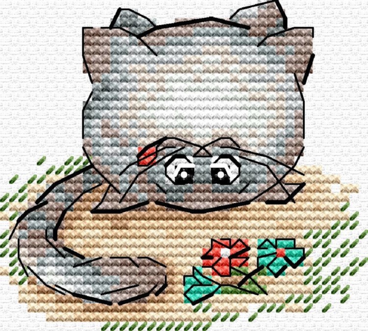 Набор для вышивания Жар-Птица М-1262 Домашний любимец