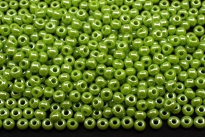 Preciosa Ornela 58310 Зеленый непрозрачный блестящий 10/0 5 г