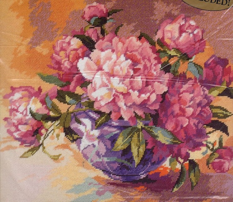 Набор для вышивания Bucilla 04771 Peonies in Bloom