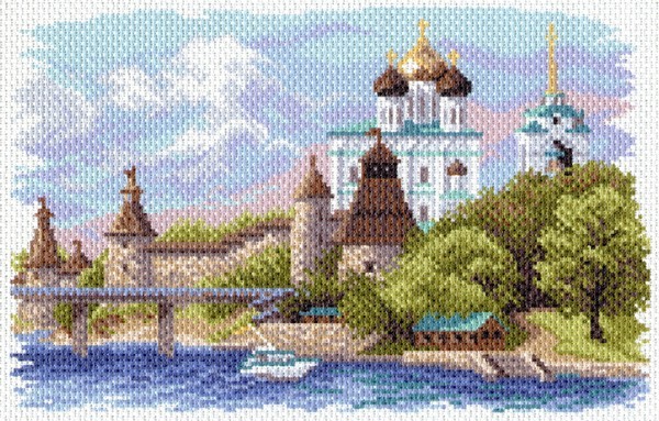 Матренин Посад 1645 Псковский кремль