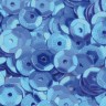 Efco 1026853 Пайетки круглые "Чашечки", 4000 шт, 40 г, синие