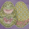 Набор для вышивания Mill Hill JS181811 Frog Egg by Jim Shore (Лягушка)