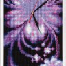 Набор для вышивания Collection D'Art CD007 Часы "Нежный цветок"