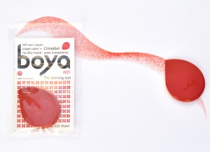 Boya d.o.o. 1 SET/CINNABAR RED Пастель восковая для рисования, мелок