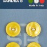 Sandra CARD040 Пуговицы, желтый