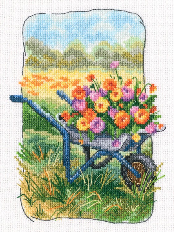 Набор для вышивания РТО C347 Старый бабушкин сад