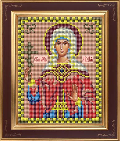 Набор для вышивания Galla Collection М242 Икона Св. Лидия