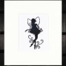 Набор для вышивания Lanarte PN-0008195 Cute little fairy silhouett
