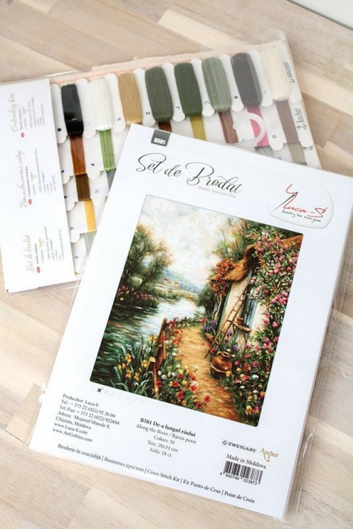 Набор для вышивания Luca-S B581 Вдоль реки