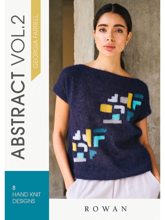 Rowan RTP014 Журнал "Abstract vol.2 (Абстрактный т.2)", дизайнер Georgia Farrell, 8 моделей