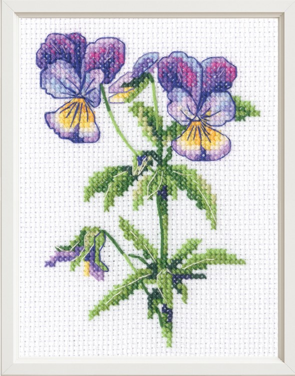 Набор для вышивания РТО C451 Фиалка