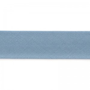 SAFISA 6600-20мм-65 Косая бейка хлопок, ширина 20 мм, цвет 65 - цвет серо-голубой