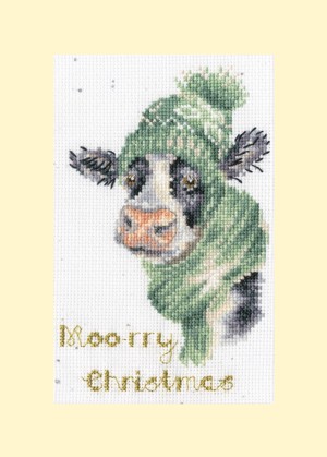 Bothy Threads XMAS67 Moo-rry Christmas (Веселое Рождество)