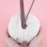 Addi 202-2 Спицы чулочные с острыми кончиками addiMystic Sock Lace, алюминиевые, 15 см