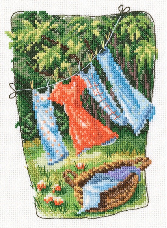 Набор для вышивания РТО C348 Старый бабушкин сад