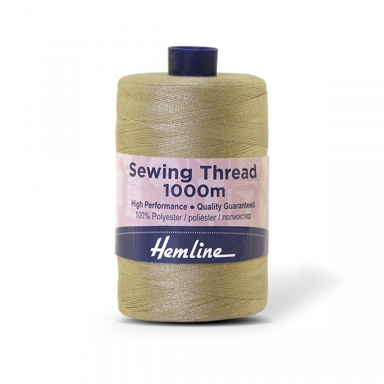 Hemline N4124.130 Нить универсальная для шитья, бежевый