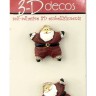 Blumenthal Lansing 5759 Декоративный элемент "3D Decos" Christmas, Santa Star