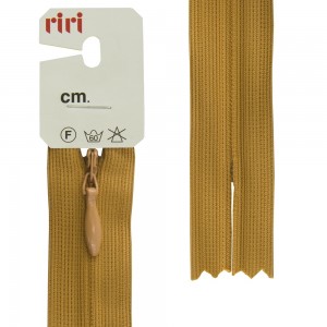 Riri 6010917/60/2221 Молния потайная, неразъемная, 4 мм, 60 см, охра