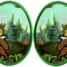 HKM 32805SET/S Термоаппликации "Лисицы 2"