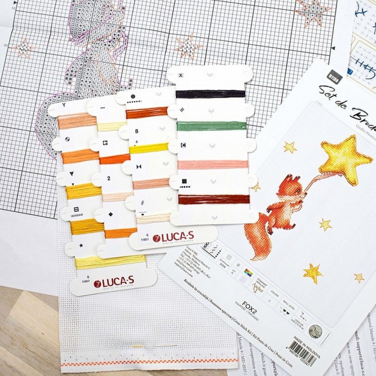 Набор для вышивания Luca-S B1188 Лисица