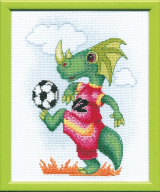 Набор для вышивания Чаривна Мить М-28 Дракон-футболист