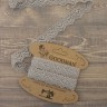 Goodman K-5003-31 Кружево плетеное, ширина 25 мм, цвет серый, 5 м