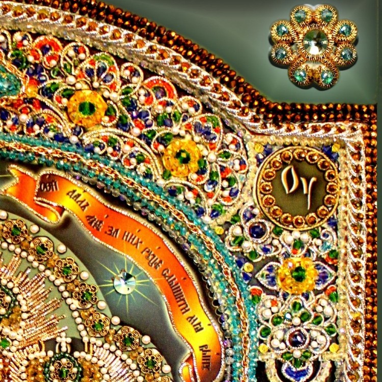 Набор для вышивания Образа в каменьях 7722 Споручница грешных