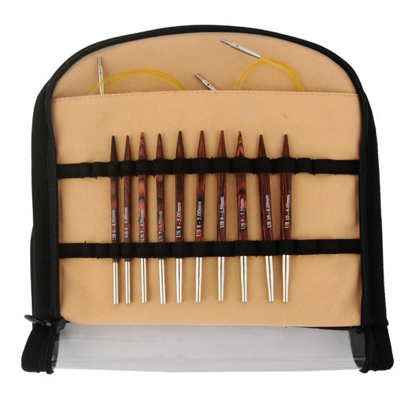 KnitPro 25615 Набор "Special Interchangeable Needle Set" укороченных съемных спиц "Cubics"