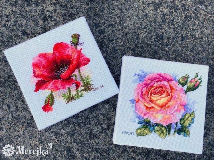 Мережка K-187 Красный мак