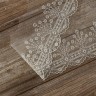 IEMESA 42238/00 Кружево-вышивка на тюле, ширина 50 мм, цвет белый