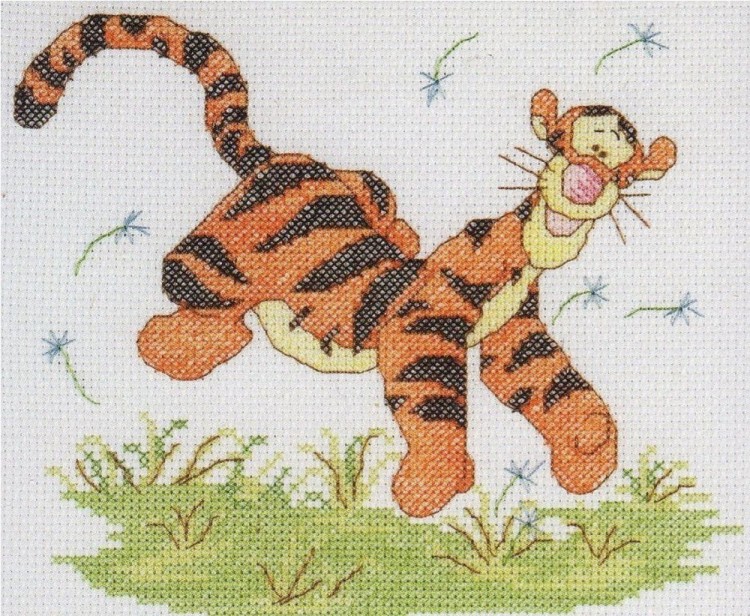 Набор для вышивания Janlynn 1134-76 Tigger Watercolor