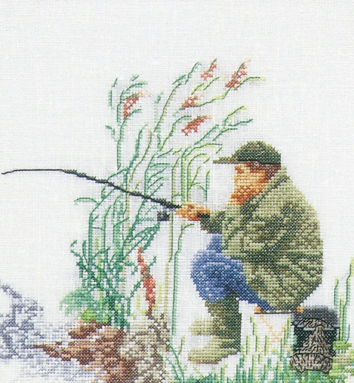 Набор для вышивания Thea Gouverneur 3034 Fishing