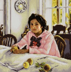 Конек 9824 Девочка с персиками