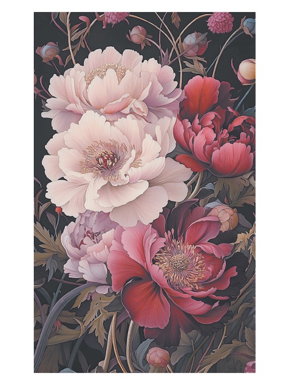 Блокнот William Morris Inspiration (зеленая обложка)