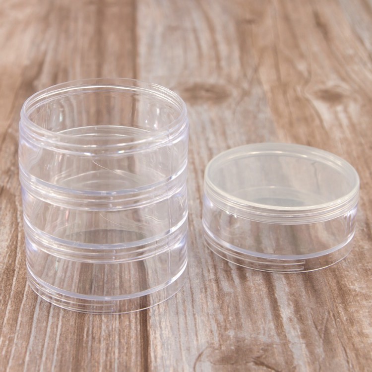 Hemline M3008.L Контейнер для мелкой фурнитуры - круглый 70мм, 4шт