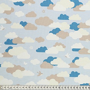 MEZ C131038.03005 Ткань "Bunny & Cloud", ширина 144-146см