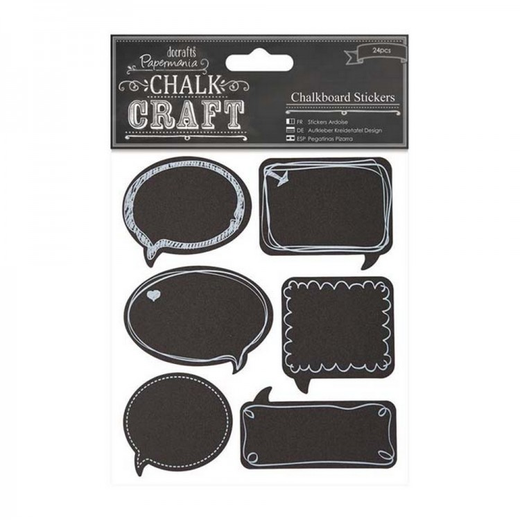 Docrafts PMA355406 Наклейки Напиши мелом - Для фраз