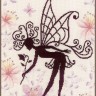 Набор для вышивания Lanarte PN-0188915 Flower fairy silhouette
